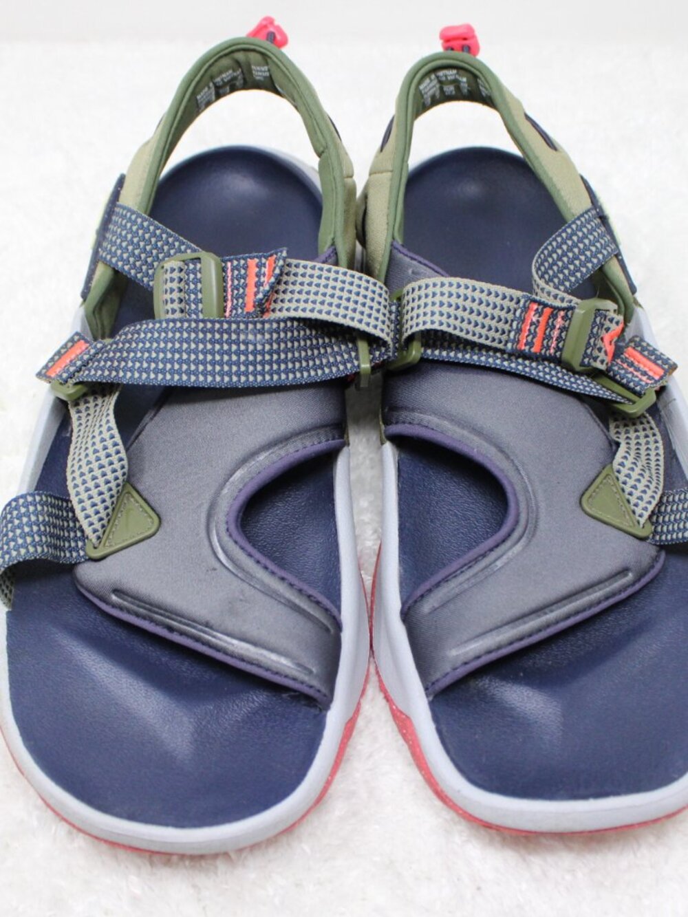 Nike Oneonta Sandals Mens 13 Green/Blue Nature Trail Outdoor Shoes DJ6604-002